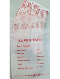 protez peruk bantı 36 lık süper tape