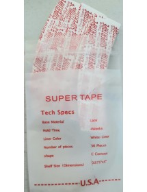 protez peruk bantı 36 lık süper tape